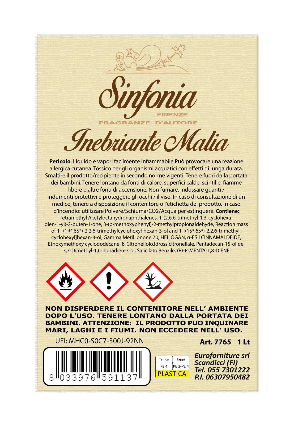 Inebriante Malia Ricarica