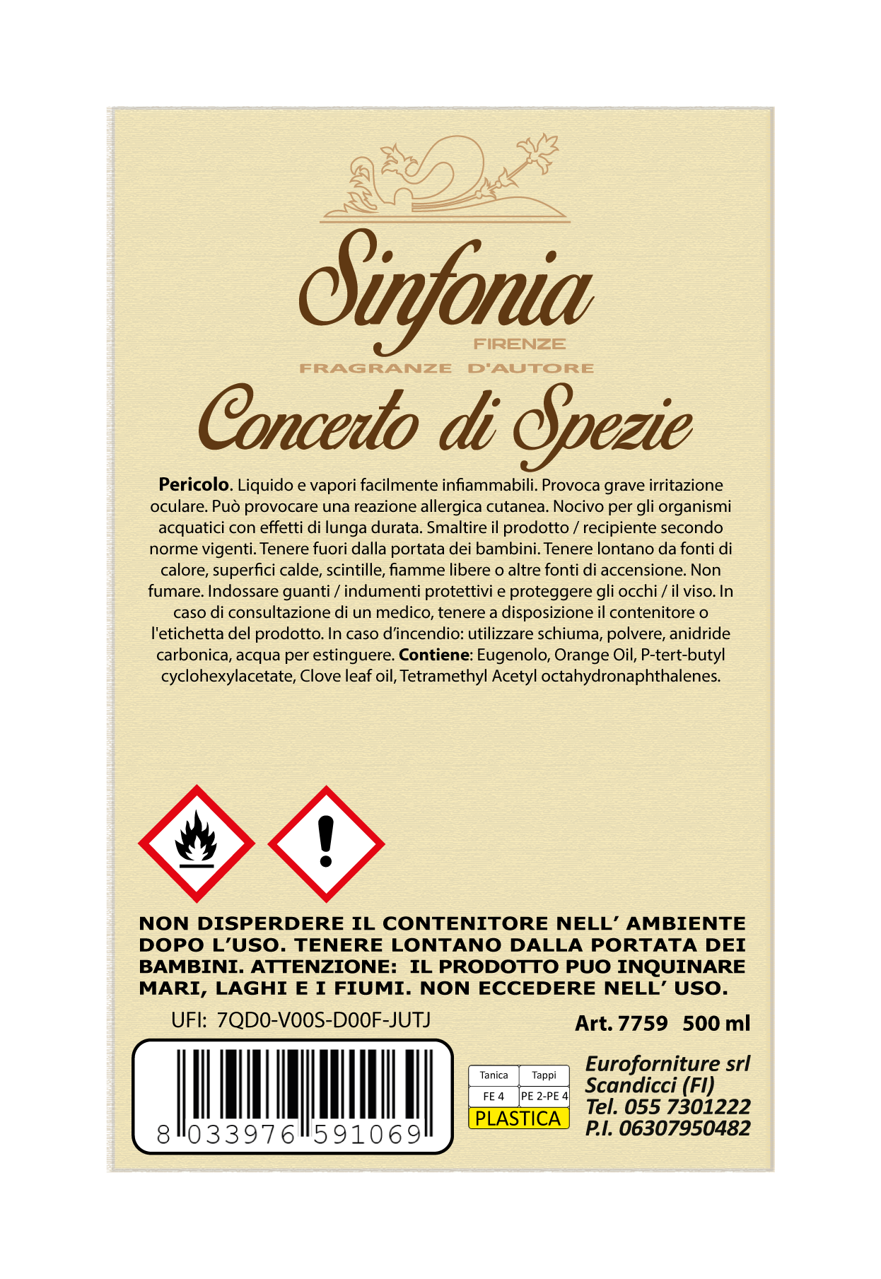 Concerto di spezie Ricarica